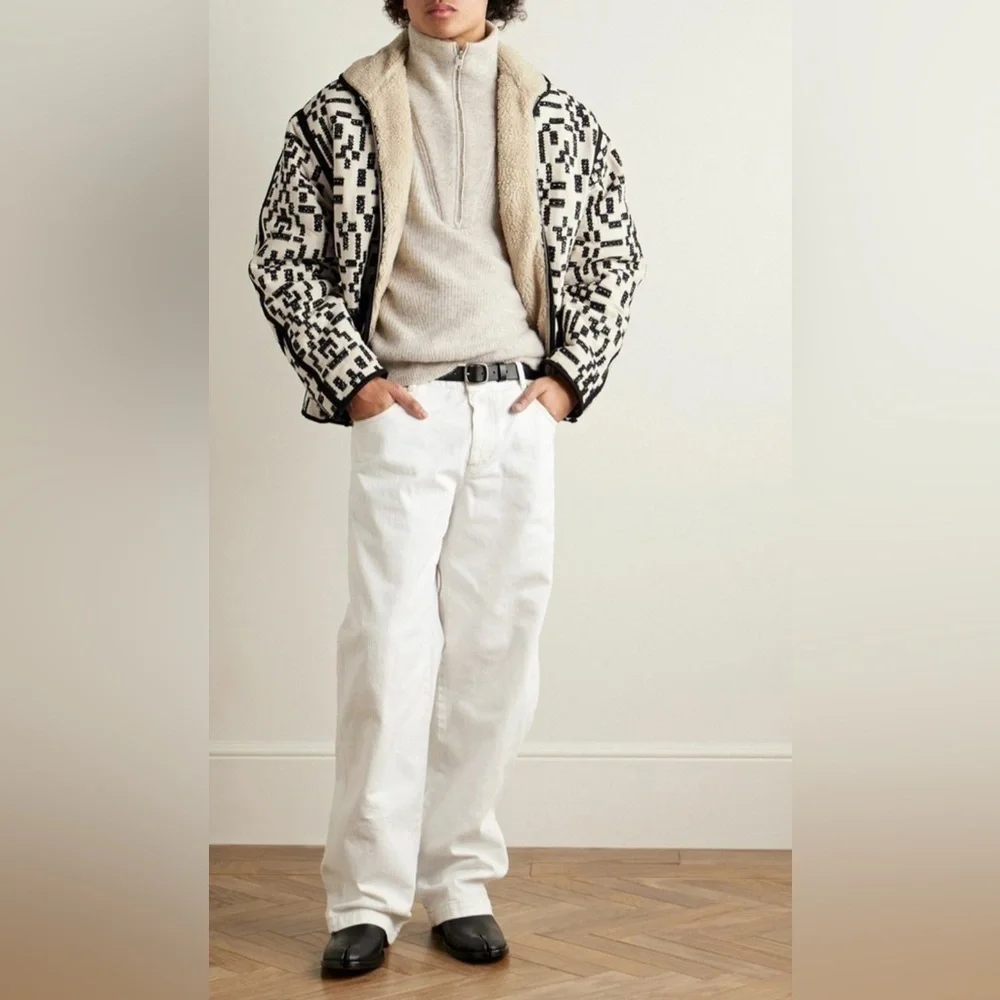 Isabel Marant's 'Nelkis' Western sherpa style jacket NWT